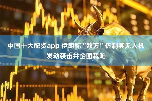 中国十大配资app 伊朗称“敌方”仿制其无人机发动袭击并企图栽赃